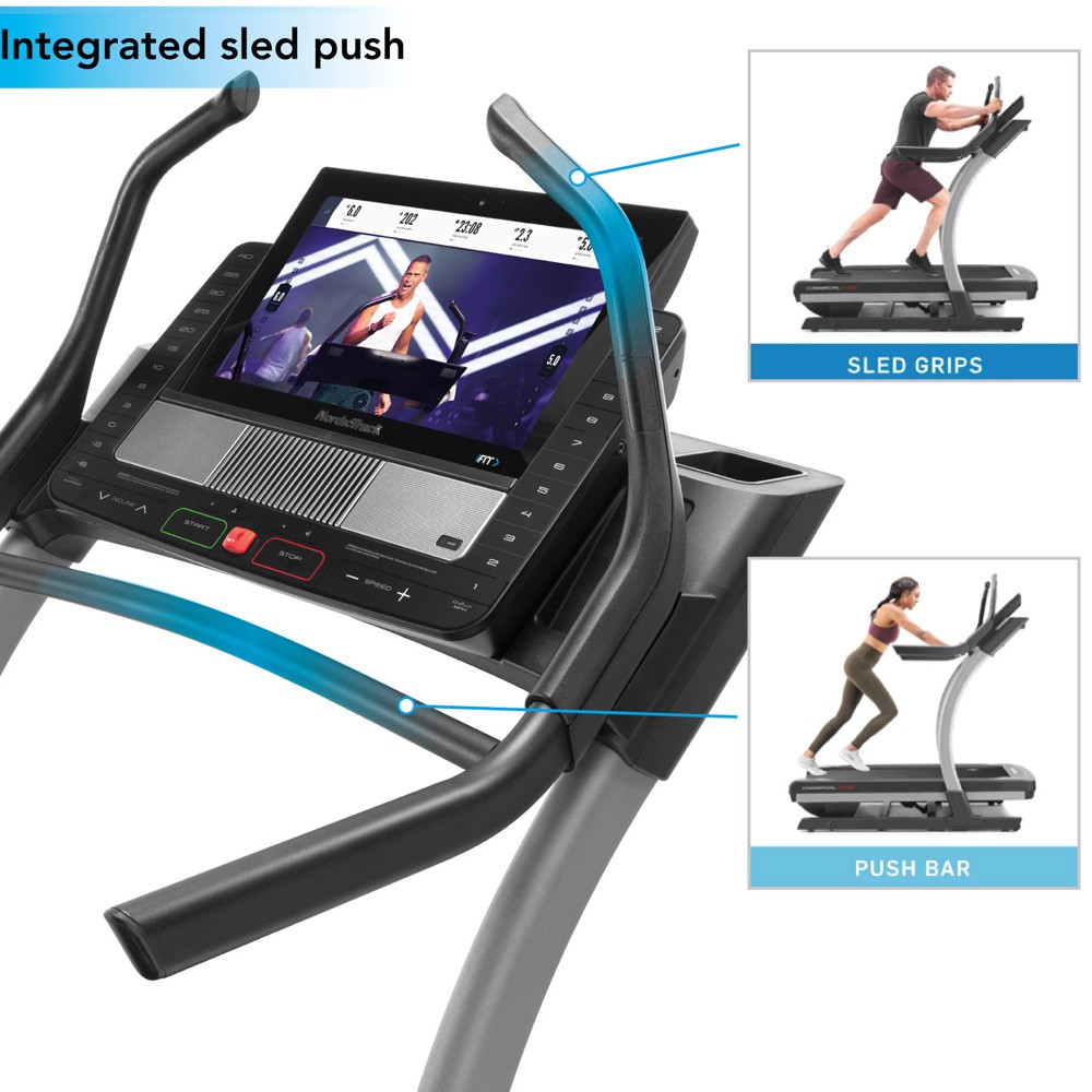 NordicTrack X22i Incline Trainer futopad